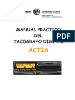 Manual Tacografo Digital Actia