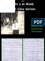 Carta A Mi Mamá - Por Cesar Calvo Soriano