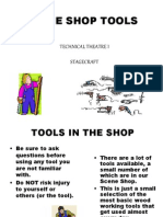 Scene Shop Tools: Technical Theatre I Stagecraft