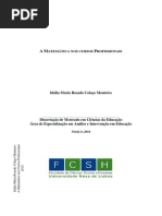Tese- A Matemática Nos Cursos Profissionais