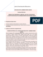 Plan Lector "Amando La Institución Educativa"