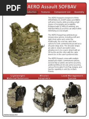 Eagle Aero Assault SOFBAV Manual | PDF | Clothing | Consumer