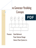 IEEE Engine Generator Paralleling Concepts