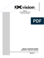 Manual netbook XVision NX5110