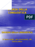 Storia Della Linguistica