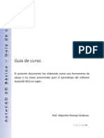 AutoCAD 2D Básico - Guía de Curso