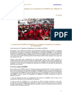 Sudáfrica: Los Metalúrgicos Son Expulsados de COSATU Por Defender El Socialismo