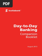 Day To Day Banking Companion Booklet Scotiabank Pdf Cheque