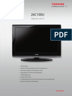 720P HD LCD TV: Preliminary