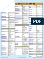 Css3 Cheat Sheet