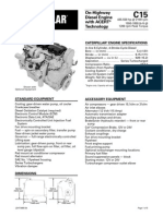 C15 Especificaciones