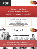 Suplementação 