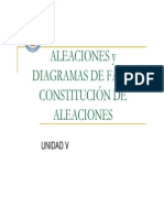 Aleaciones y Diagramas de Fases