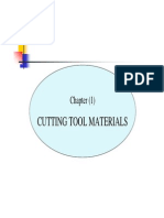 Cutting Tool Materials: Chapter