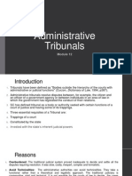 Administrative Tribunals