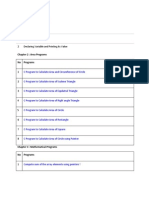 1 Print Hello Word: Chapter 1: Basic C Programs No Programs