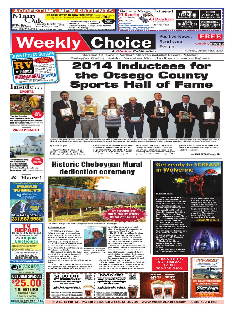 Weekly Choice - Section B - October 23, 2014 | PDF | Apollo Program ...