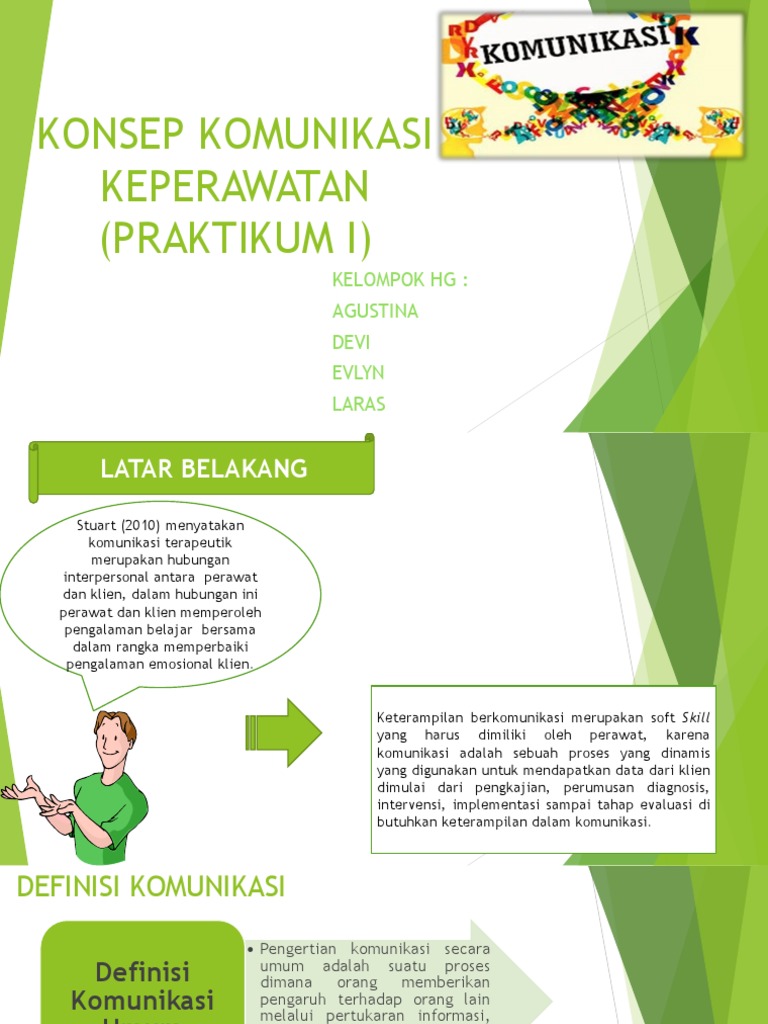 Konsep Komunikasi Keperawatan