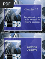 Target Costing and Cost Analysis For Pricing Decisions: Mcgraw-Hill/Irwin