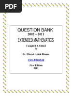 Question Bank 05802 PDF