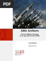 Easton Able Archers Taiwan Defense Strategy
