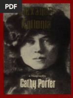 Porter Cathy Alexandra Kollontai A Biography