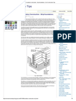 Foundation Construction - Strip Foundations