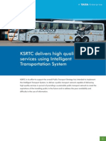 KSRTC Delivers High Quality Citizen Services Using Intelligent Transportation System