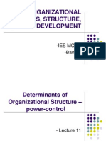 Organizational Theories, Structure, Design & Development: - Ies MCRC - Bandra