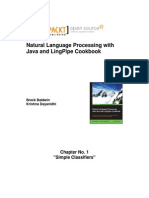 Natural Language Processing With Java and Lingpipe Cookbook: Chapter No. 1 "Simple Classifiers"