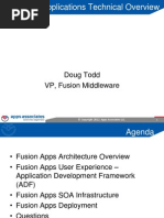 Fusion Application Technical Overview