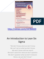 An Introduction to Lean Six Sigma