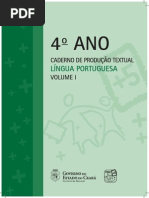 Ling Port Cader de Prod Textual 4 Ano 1 e 2 Bim