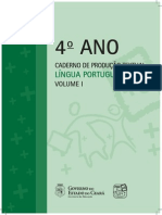 Ling Port Cader de Prod Textual 4 Ano 1 e 2 Bim