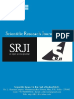 Scientific Research Journal of India SRJI Vol-3 Issue-3 Year 2014