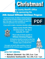 Hilltown Xmas Program 11-20-14