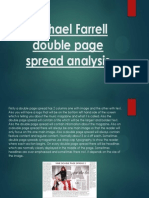 Michael Farrell Double Page Spread