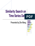 Similarity Search on Time Series Data