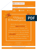 Happy Thanksgiving from Dale Sorensen Real Estate