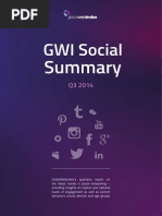 GWI Social Summary Q3 2014