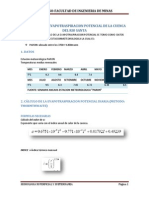 Calculo de La Evapotranspiracion