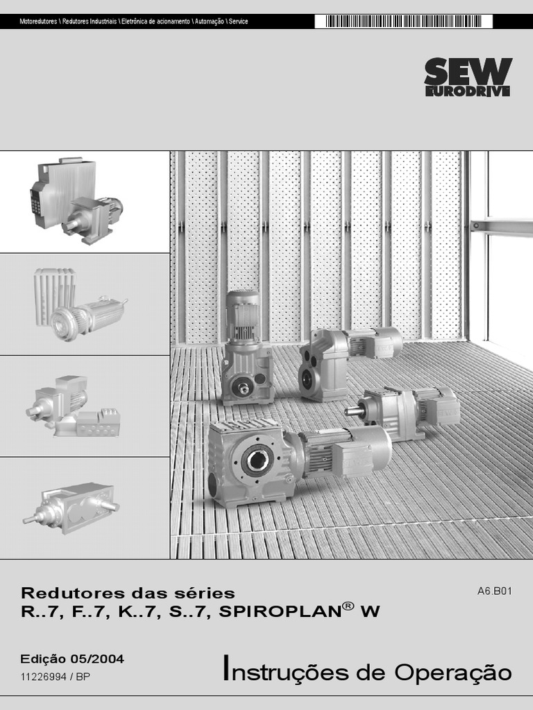 Redutores SEW PDF | PDF | Umidade | Parafuso