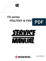 Servic d r Motor Nissan Fe6 Fe6t Fe6ta