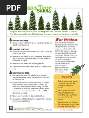 Christmas Tree Safety Tips