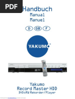 Yakumo-Dvd RW Recorder