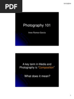 Photography 101 - For Sanay Guro