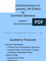 Demand Forecasting