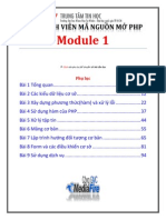 Php - Module 1 - Ttth Dh Khtn