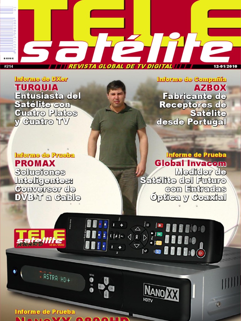 1001 TELE-satellite, PDF, Televisión via satélite