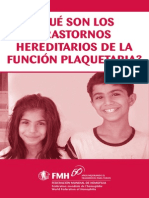 Plaaquetas Trastornos Hereditarios